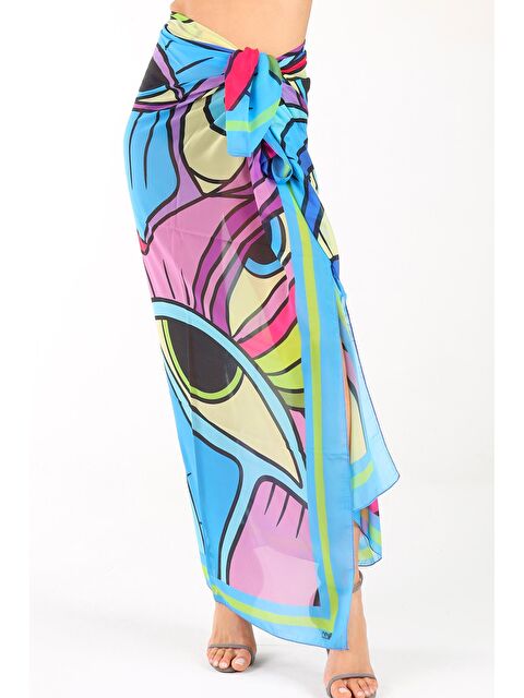 New Obsessions All Eyes On You kadın pareo Plaj Giysisi - S000353894-23173