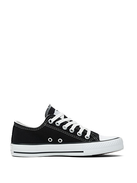 TONNY BLACK Unisex Siyah Rahat Kalıp Sneaker Ayakkabı - S000125201-19351
