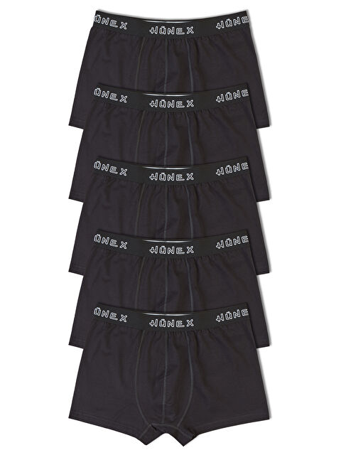 Hnx Pamuklu Erkek Boxer 5'li Paket - S000335954-19351