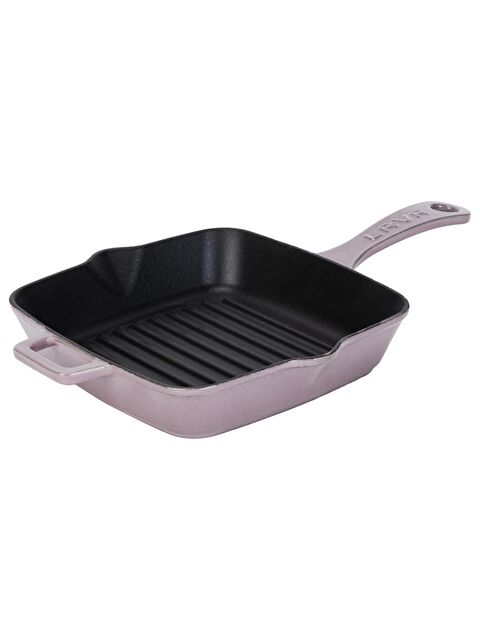 LAVA Kare Izgara Tava Döküm Demir Yekpare Saplı Ölçü 20x20cm. - S000057473-20042