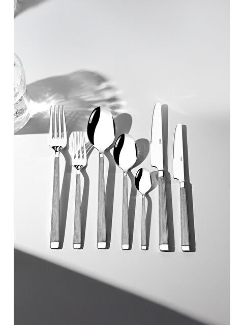 Nehir Maria Sade 12 Kişilik 84 Parça Deri Kutulu Çatal Kaşık Bıçak Takımı - S000495585-18105