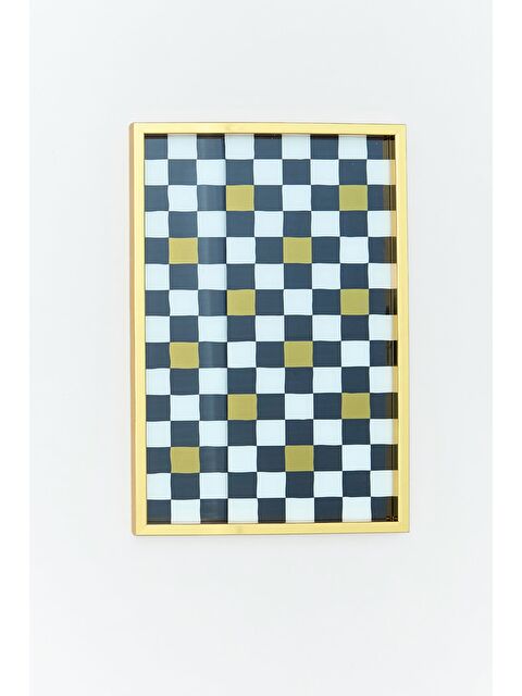 Fullamoda Mermer Desenli Dikdörtgen Sunum Tepsisi - S000383816-20063