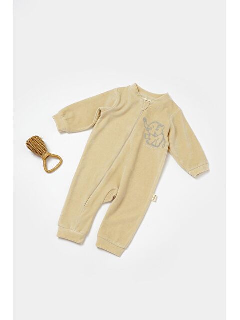 BabyCosy Organic  Kadife Fermuarlı Tulum - S000079016-25636