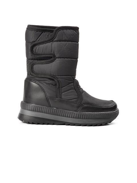 Walkway Siyah İçi Kürklü Cırtlı Kız Çocuk Kar Botu Kosiv-F - S000026659-19351