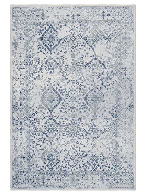 Homefesto Dekoratif Özel Tasarım Yıkanabilir İnce Kaymaz Tabanlı Modern Halı KECE FR13 - S000354569-17234