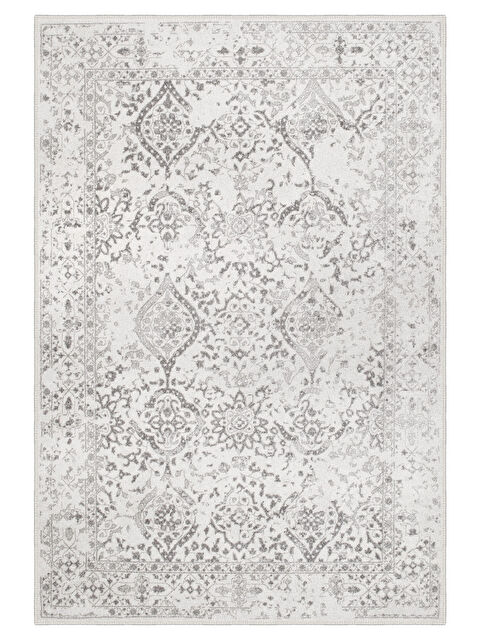 Homefesto Dekoratif Özel Tasarım Yıkanabilir İnce Kaymaz Tabanlı Modern Halı KECE FR12 - S000354642-20013