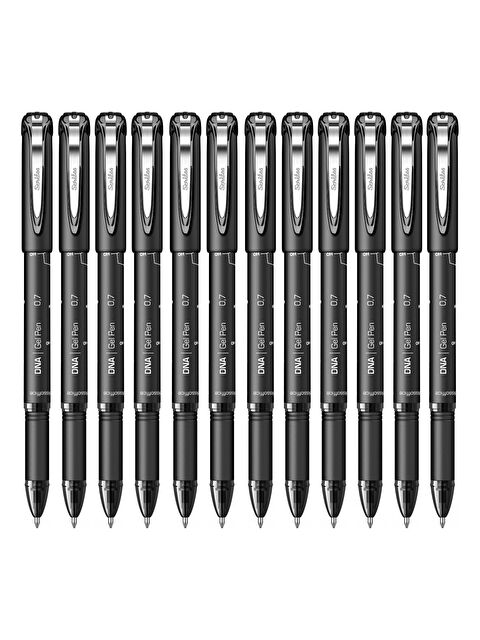 Scrikss DNA Jel Kalem 0.7 SİYAH 12 Li Kutu - S000079457-19351