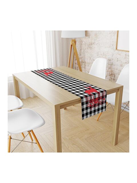 Evmila Geyik Desenli Desen Runner Llrn 170 40x140 cm - S000088183-23173