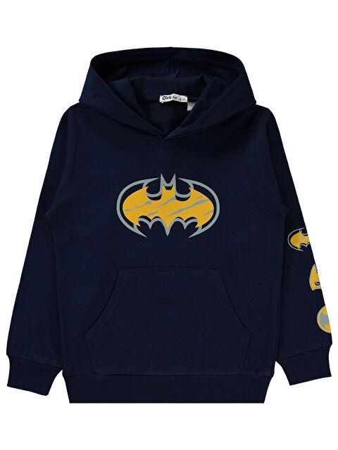Civil Batman Erkek Çocuk Sweatshirt 10-13 Yaş Lacivert - S000324125-21164