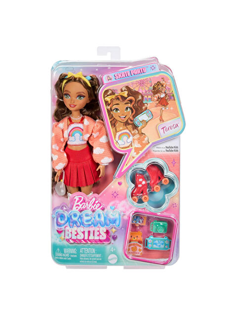 BARBIE Barbie Dream Besties Paten Partisi Teresa Bebek Ve Aksesuarları JFX98 - S000387435-10231