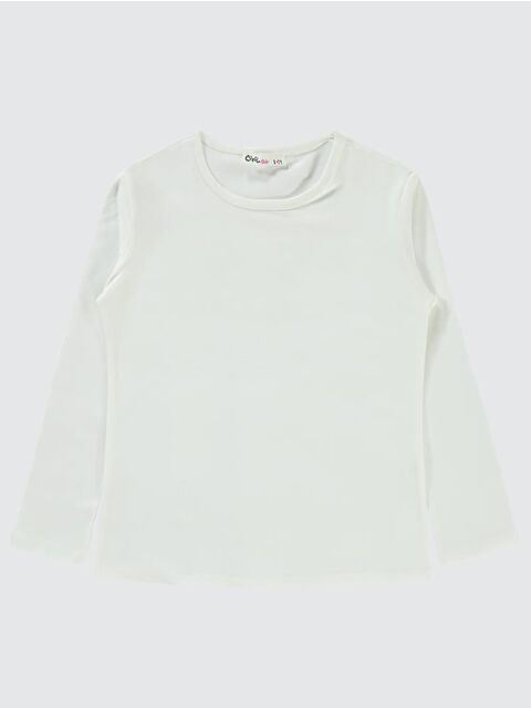Civil Girls Basic 6-9 Yaş Sweatshirt - Ekru 8-9 Yaş - S000284070-19965