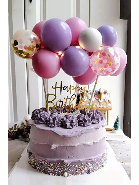 Le Mabelle Çok Renkli Makaron Balon Pasta Süsü - S000417060-23173