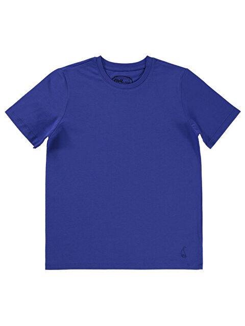 Civil Boys Erkek Çocuk Tişört 10-13 Yaş Saks Mavi