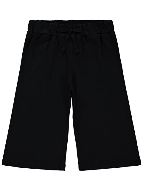 Civil Girls Kız Çocuk Kapri 6-9 Yaş Siyah