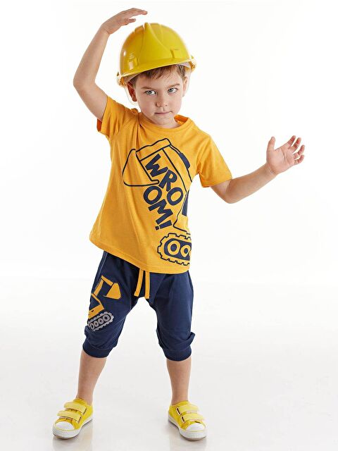 Denokids Kepçe Erkek Çocuk Kapri Takım - S000009487-23173