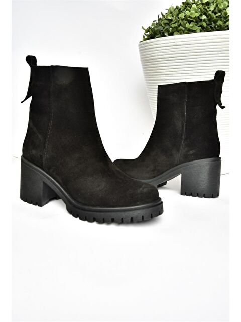 Fox Shoes R6540065 Siyah Kadın Bot - S000054526-19351