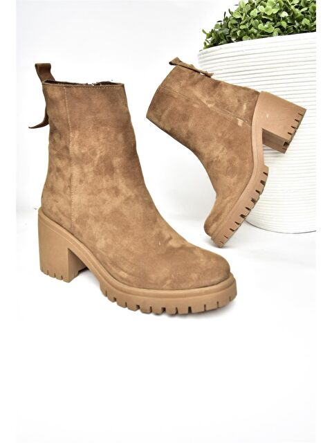Fox Shoes R6540065 Taba Kadın Bot - S000054526-37454