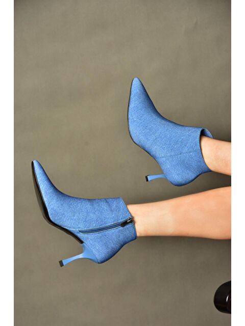 Fox Shoes N2821021 Lacivert Kadın Bot - S000054462-21164