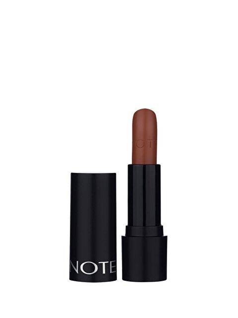 Note Cosmetique Deep Impact Lipstick Kremsi Dokulu Yarı Parlak Ruj 09 Spicy Nude - Kahverengi - S000110952-19413
