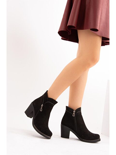 Fox Shoes C674150502 Siyah Kadın Bot - S000054507-19351