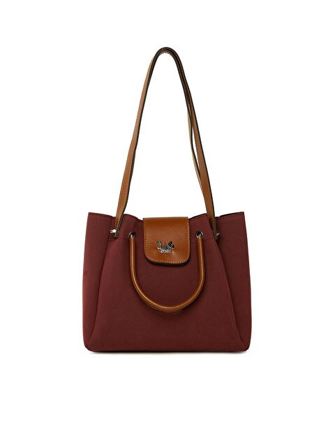 Bagmori Demir Tutmalı Kapaklı Nubuk Çanta - S000000886-19951