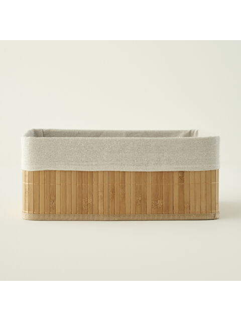 Bella Maison Bres Bambu Düzenleyici Kutu Naturel (37x26x15 cm) - S000091410-26406