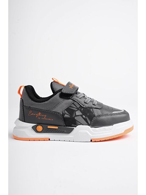 Muggo GUMBALL Bağcıklı ve Cırtlı Unisex Çocuk Sneaker Spor Ayakkabı - S000300685-33408