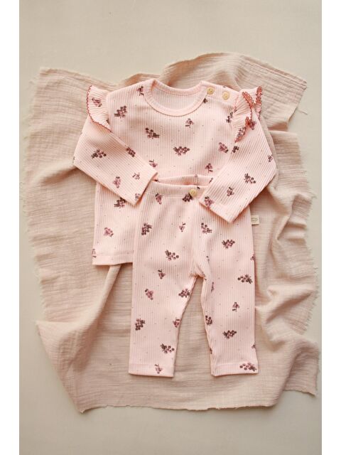 Oh La La Koala For Little Ones Üzüm Baskılı Fancy Girls Alt Üst Takım - S000501785-20024