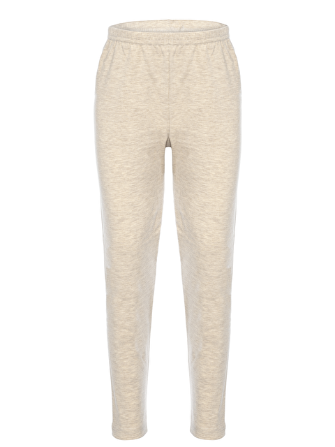 Tolin Kız Çocuk Termal Uzun Alt İçlik Sütlü Kahve Melanj 7490 - S000088203-17365