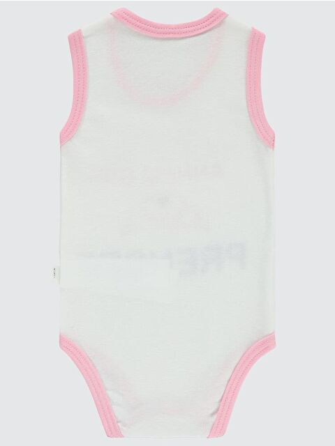 Civil Baby Kız Bebek Çıtçıtlı Badi 1-36 Ay Pembe - S000203792-20024