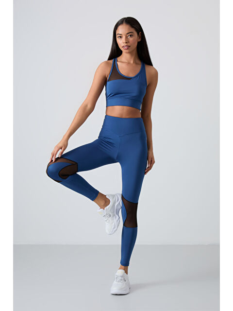 Tommylife Parlament Polyester Esnek Standart Fit Performans Kadın Tayt Takım - 95331 - S000332325-17234