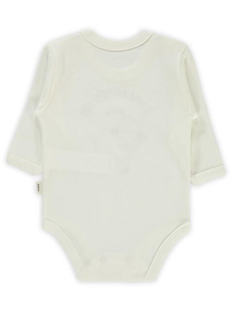 Civil Baby Babaannesi'Nin Minik Kuzusu 1-36 Ay Çıtçıtlı Badi - Ekru 12-18 Ay - S000202653-19965