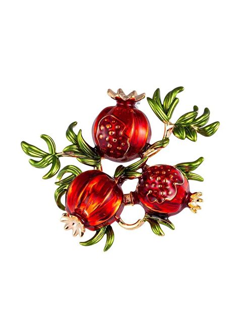 Pelin Aksesuar Nar Bereket Broş - S000052509-23173