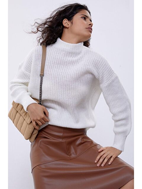 Sherin Kemik Uzun Tüp Kazak - S000022642-20063