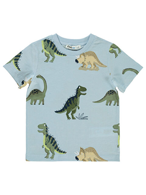Civil Boys Erkek Çocuk Tişört 2-5 Yaş Buz Mavi