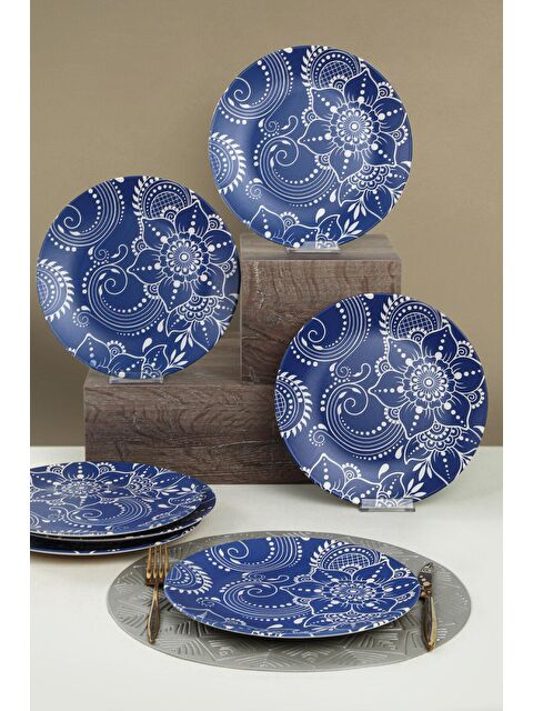 Keramika Blue Clove Servis Tabağı 26 Cm 6 Adet - S000028270-23173