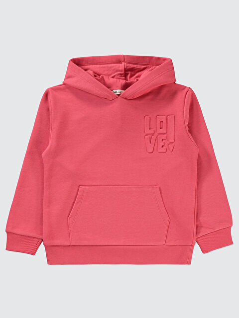 Civil Kız Çocuk Sweatshirt 10-13 Yaş Nar - S000284135-20048