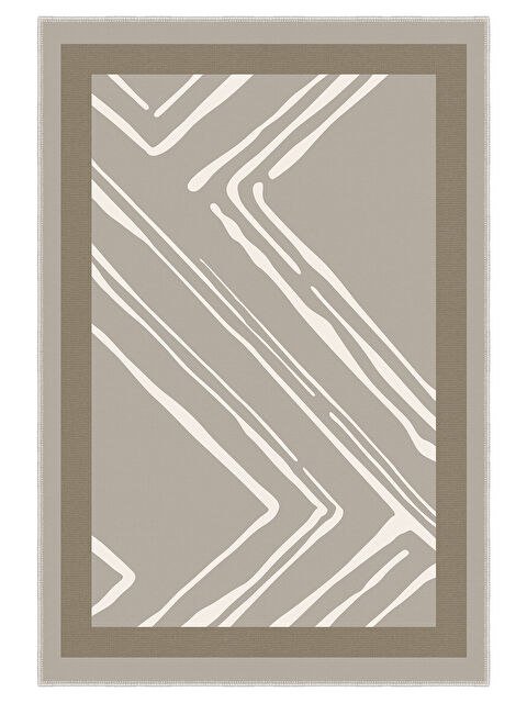 Homefesto Modern Dekoratif Yıkanabilir Kaymaz Taban Halı – İnce, Yumuşak Salon Halısı, Mutfak Halısı ve Yolluk - S000442093-19413