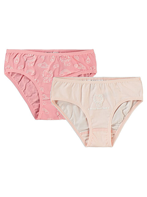 Civil Hello Kıtty Kız Çocuk 2'li Külot Set 2-10 Yaş Pembe - S000334884-20024