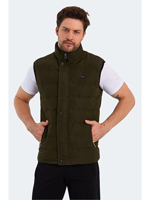 SLAZENGER ZULA Erkek Yelek Haki - S000014780-18547