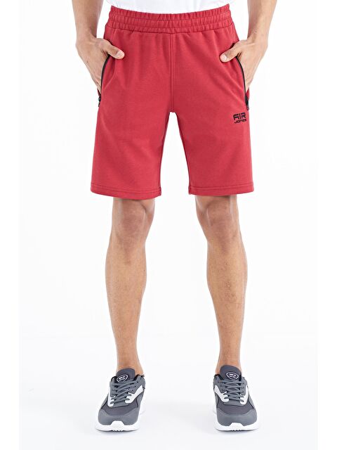 Air Jones Ryan Kırmızı Cepli Standart Kalıp Erkek Şort - 81239 - S000030918-20045