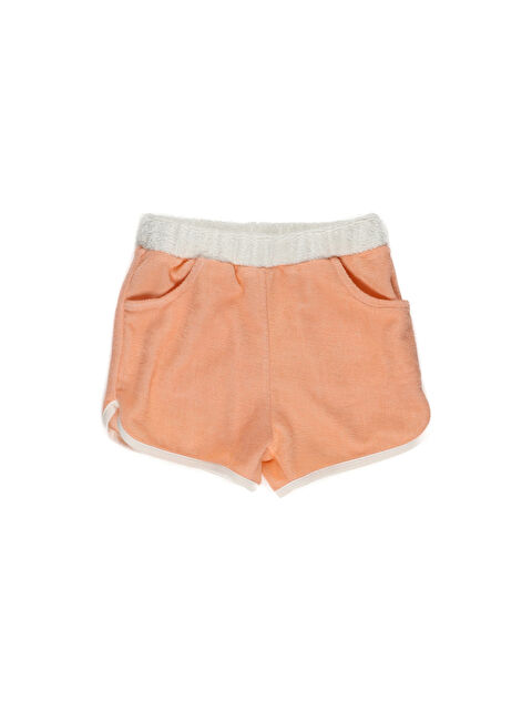 Panço Kız Bebek  Parçalı Havlu Şort - S000257961-24085