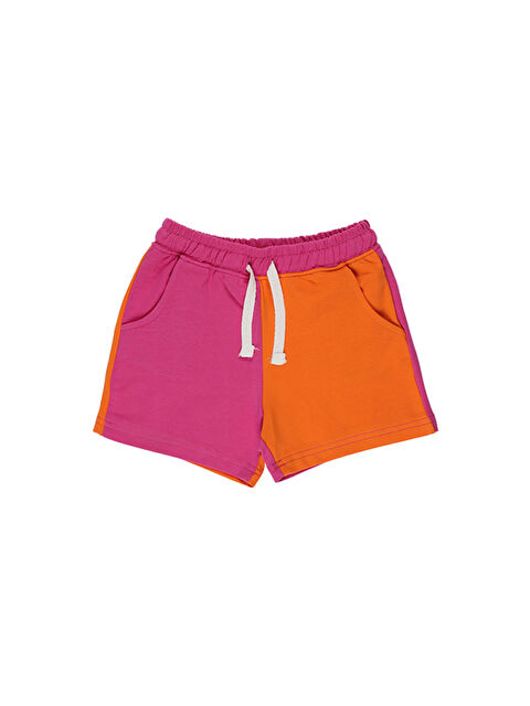 Panço Kız Bebek  Beli Lastikli Örme Şort - S000257957-18686