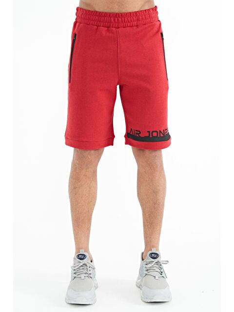 Air Jones Albie Kırmızı Standart Kalıp Erkek Şort - 81241 - S000030882-20045