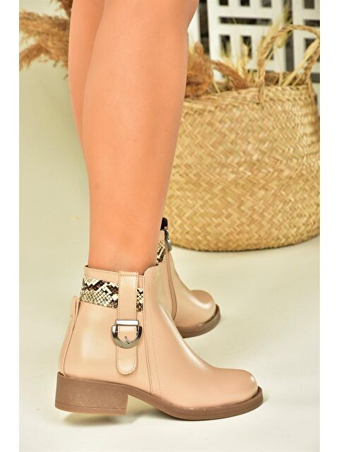 Fox Shoes N5184001 Ten Kadın Bot - S000054542-26407