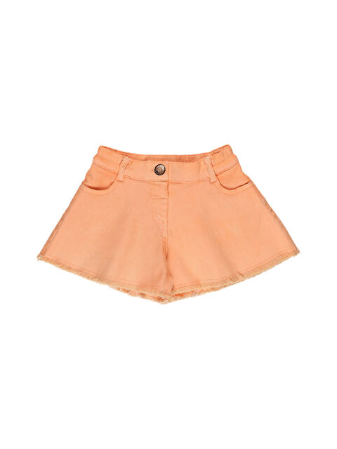 Panço Kız Bebek  Pis Paçalı Denim Şort - S000258218-20013