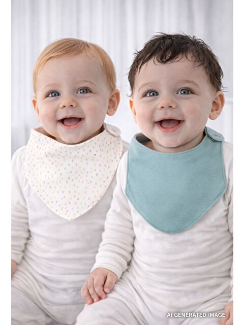 Panço Erkek Çocuk 2'li Önlük Ekru - S000420799-19965