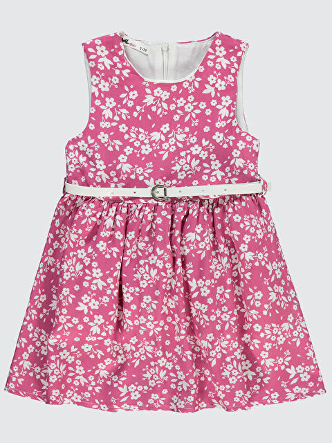 Civil Girls Kız Çocuk Elbise 2-5 Yaş Mürdüm - S000199957-20036