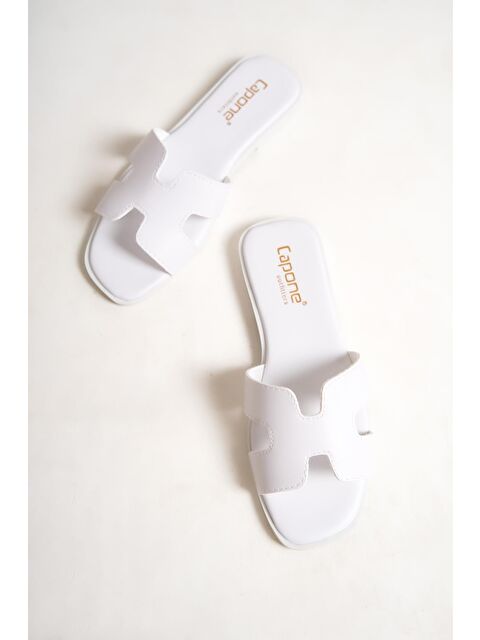 Capone Outfitters Cilt Halsey Kadın Terlik - S000106772-20063