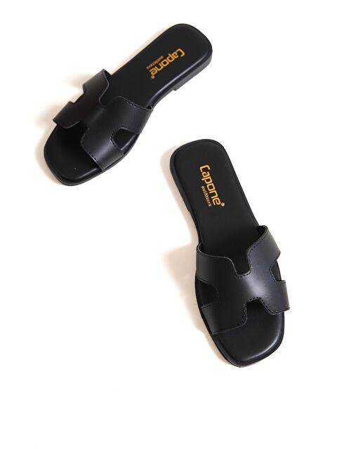 Capone Outfitters Cilt Halsey Kadın Terlik - S000106772-19351